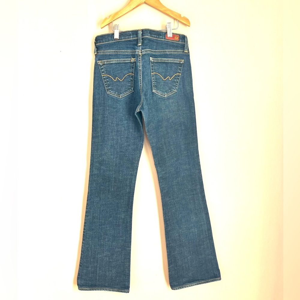 AG Adriano Goldschmied Angel Mid Rise Bootcut Jeans sz 28 R - Picture 3 of 8